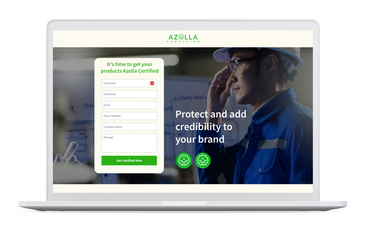 Azolla Case Study Laptop