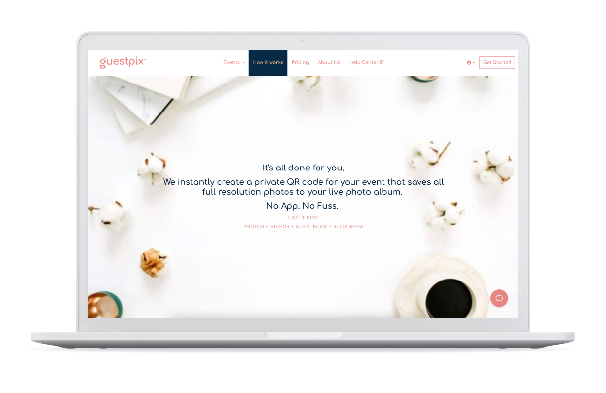 Guestpix Case Study Laptop