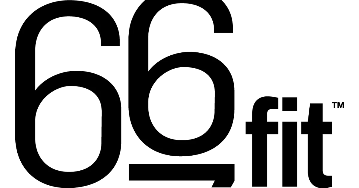 66fit Logo Bk