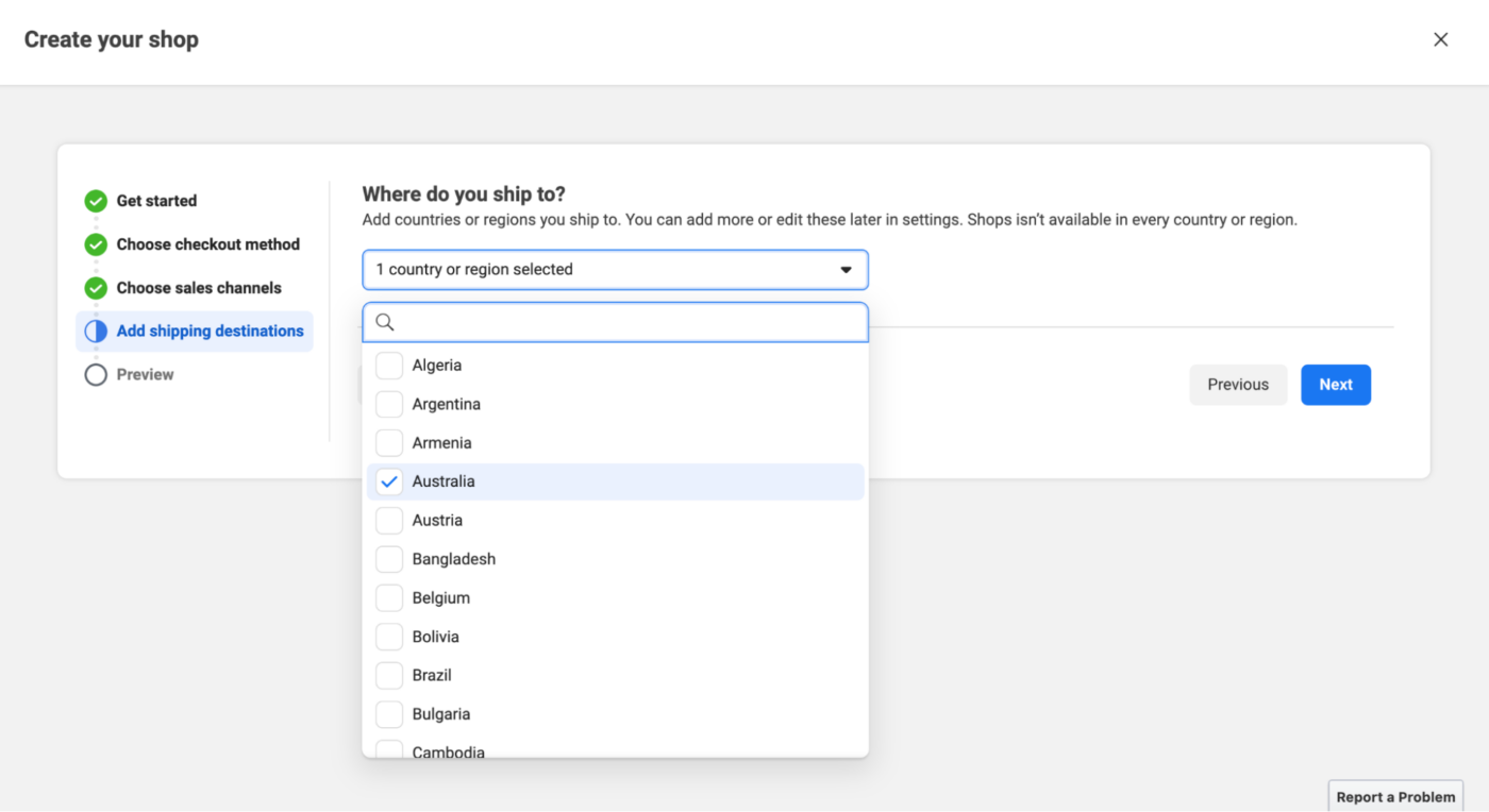 How To Sell On Facebook In Australia With Facebook Shops 11