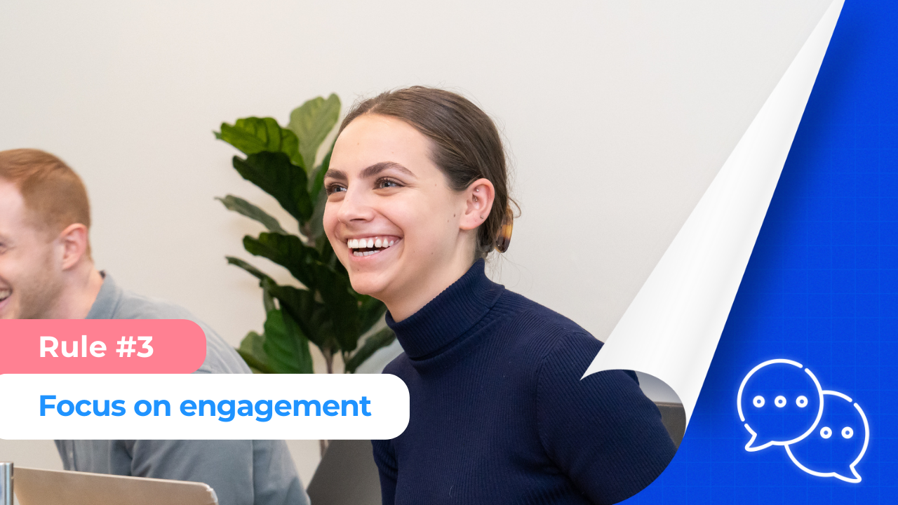 Rule #3 Engage With Your Audience To Become Memorable