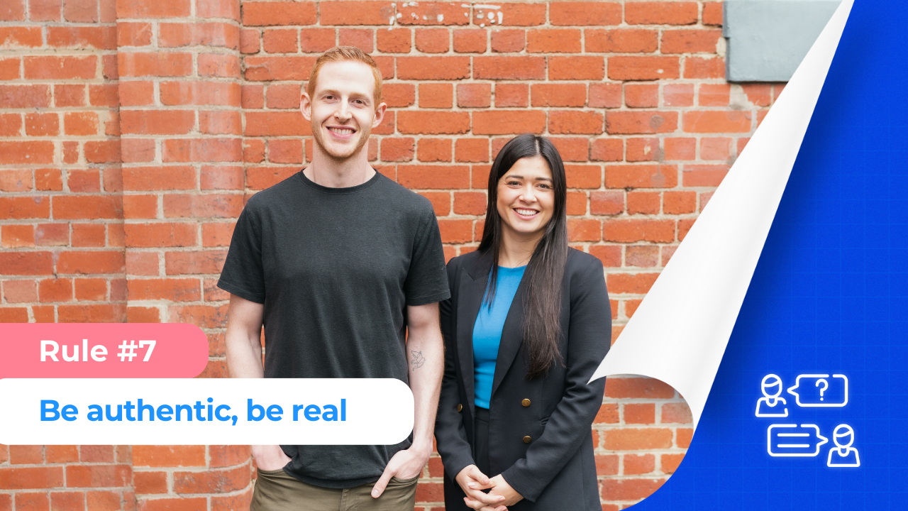 Rule #7 Be Raw, Authentic & Vulnerable